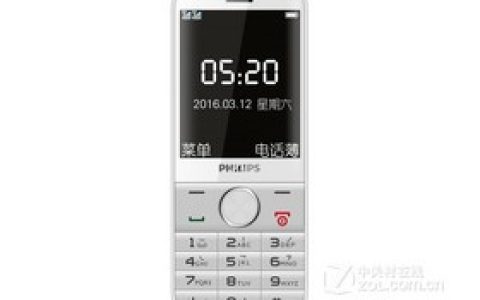 Philips E131X parameters and phone configuration introduction